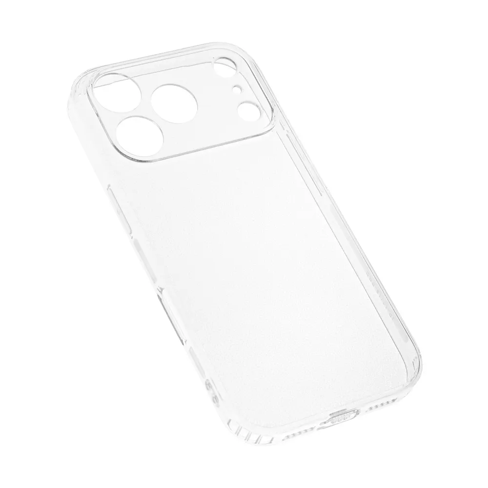 Maska silikonska Ultra Thin with pluggy za iPhone 17/18 Pro Max 6.9 transparent
