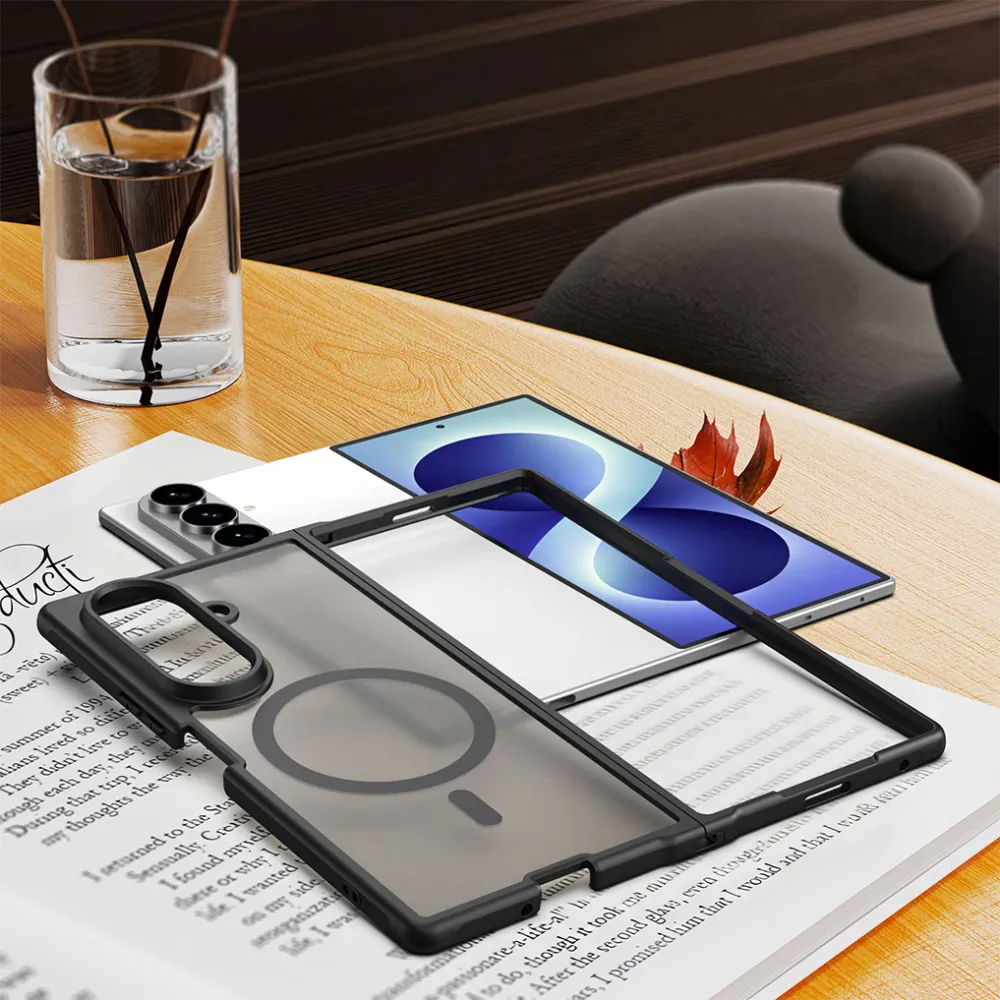Maska Magsafe Fold za Samsung F976B Galaxy Z Fold 8 Ultra crna