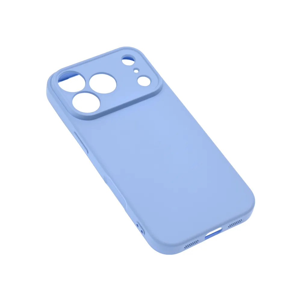 Maska Teracell Soft Velvet za iPhone 17 Pro/18 Pro 6.3 svetlo plava