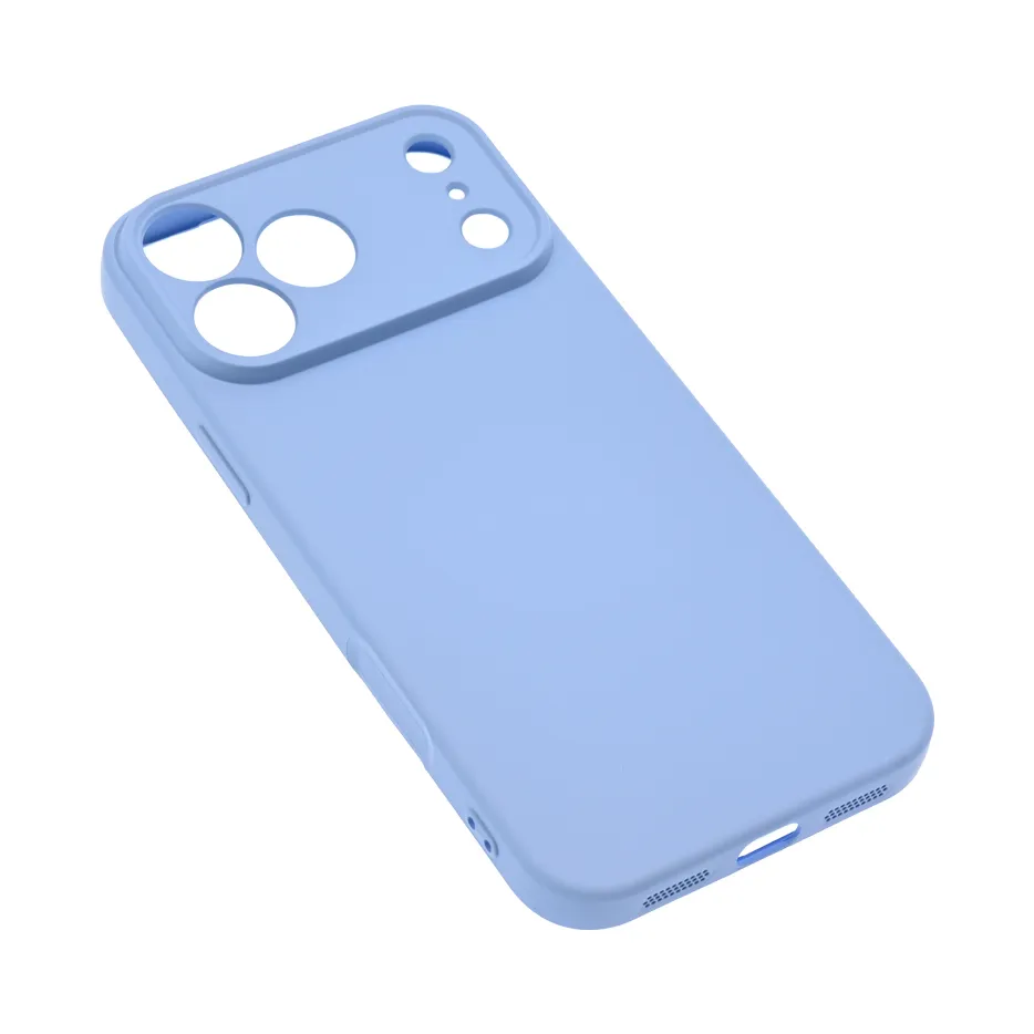 Maska Teracell Soft Velvet za iPhone 17 Pro Max/18 Pro Max 6.9 svetlo plava