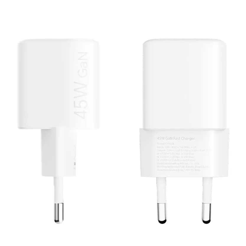 Kucni punjac Honor Choice 45W GaN sa Type C na Type C kablom beli