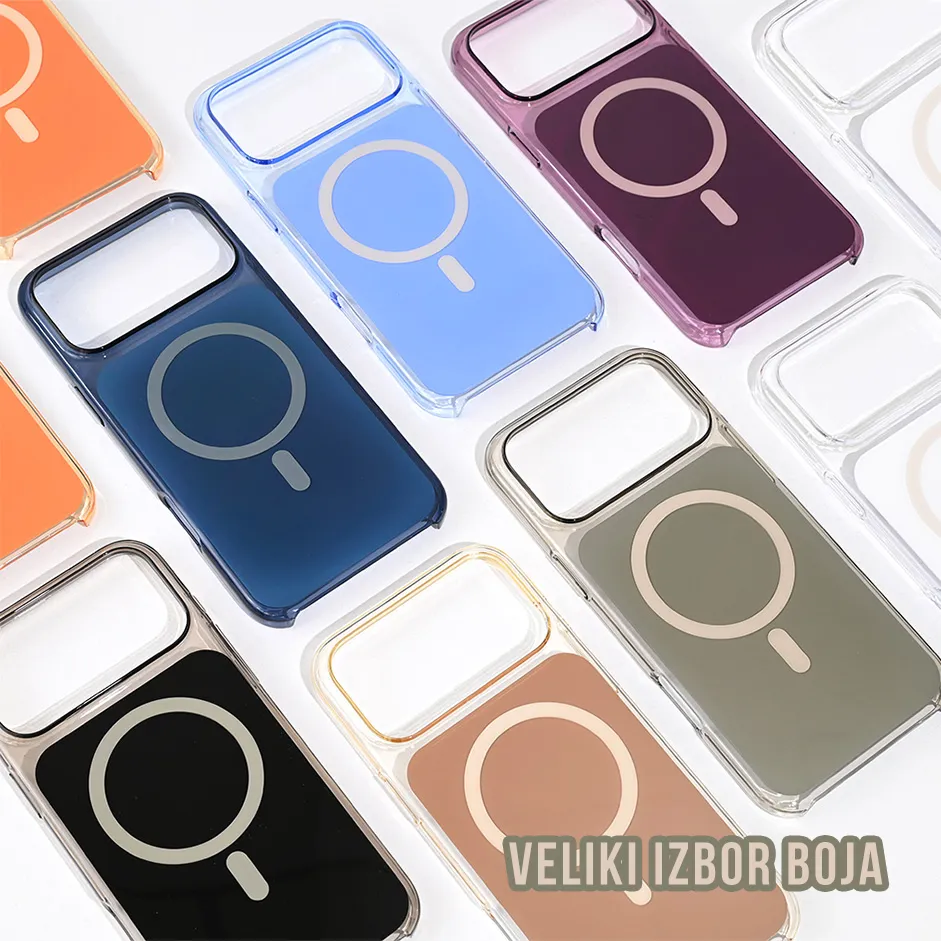 Maska Magsafe Duo Color za iPhone 17 Pro/18 Pro 6.3 crna
