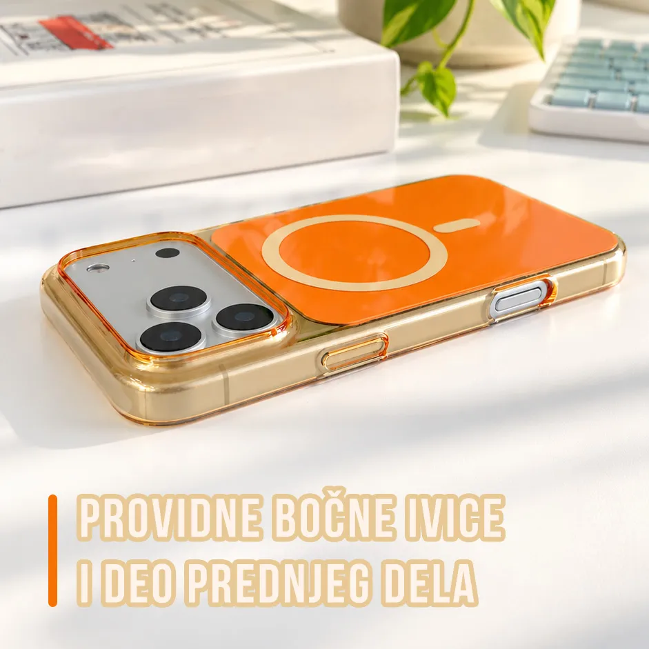 Maska Magsafe Duo Color za iPhone 17 Pro Max/18 Pro Max 6.9 bela