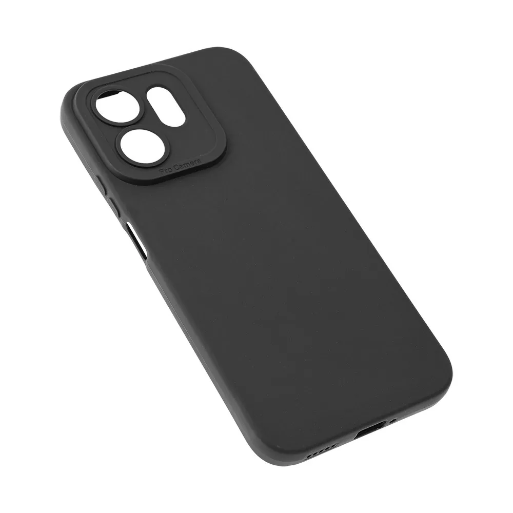 Maska Silikon Pro Camera za Honor 600 Smart/X7e Plus crna