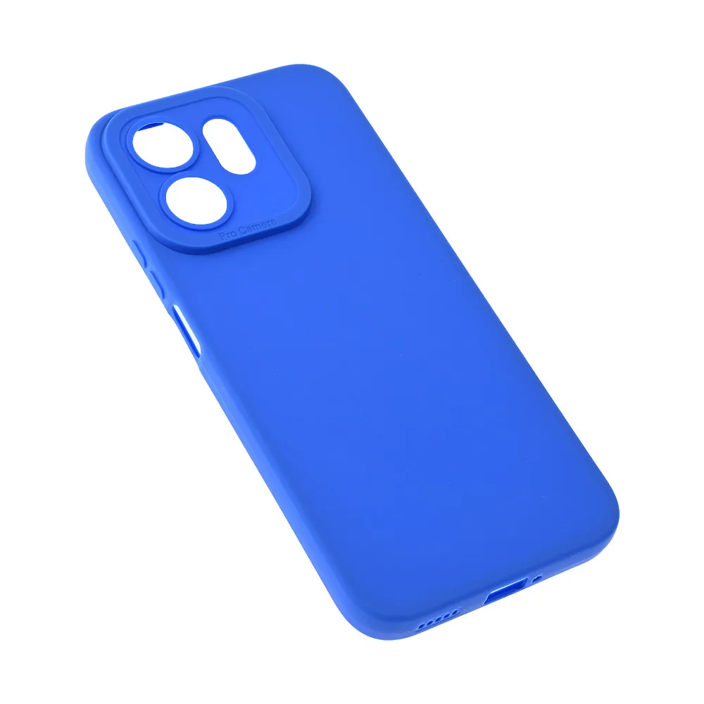 Maska Silikon Pro Camera za Honor 600 Smart/X7e Plus tamno plava