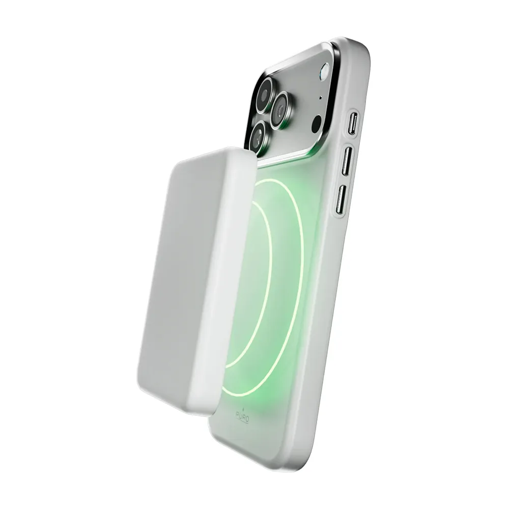Maska Puro ICON MAG PRO za iPhone 17 Pro Max/18 Pro Max 6.9 bela