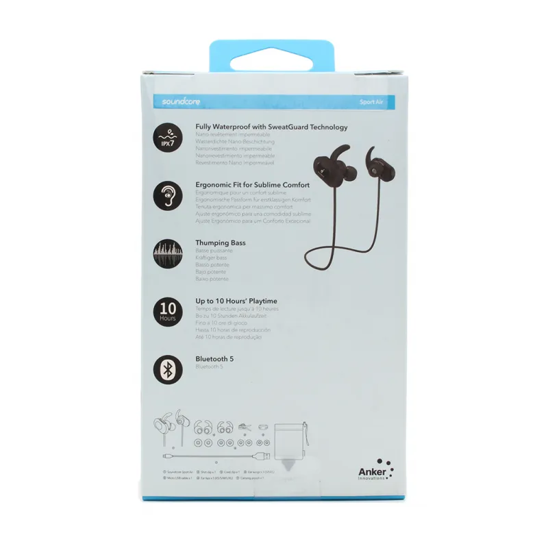 Bluetooth slusalice ANKER A30i crne