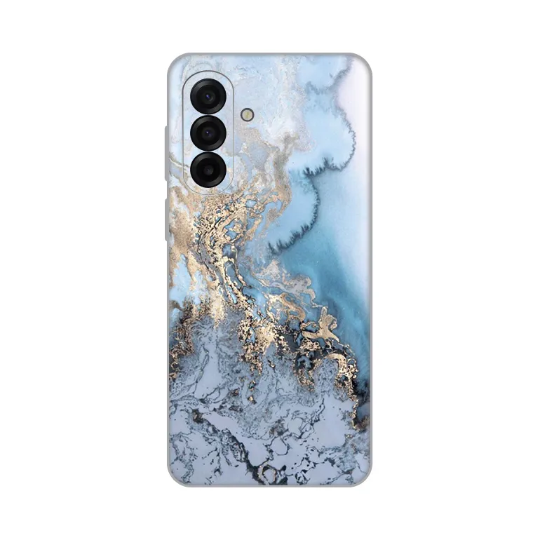 Maska Silikonska Print za Samsung A175F Galaxy A17 Blue Gold Marble