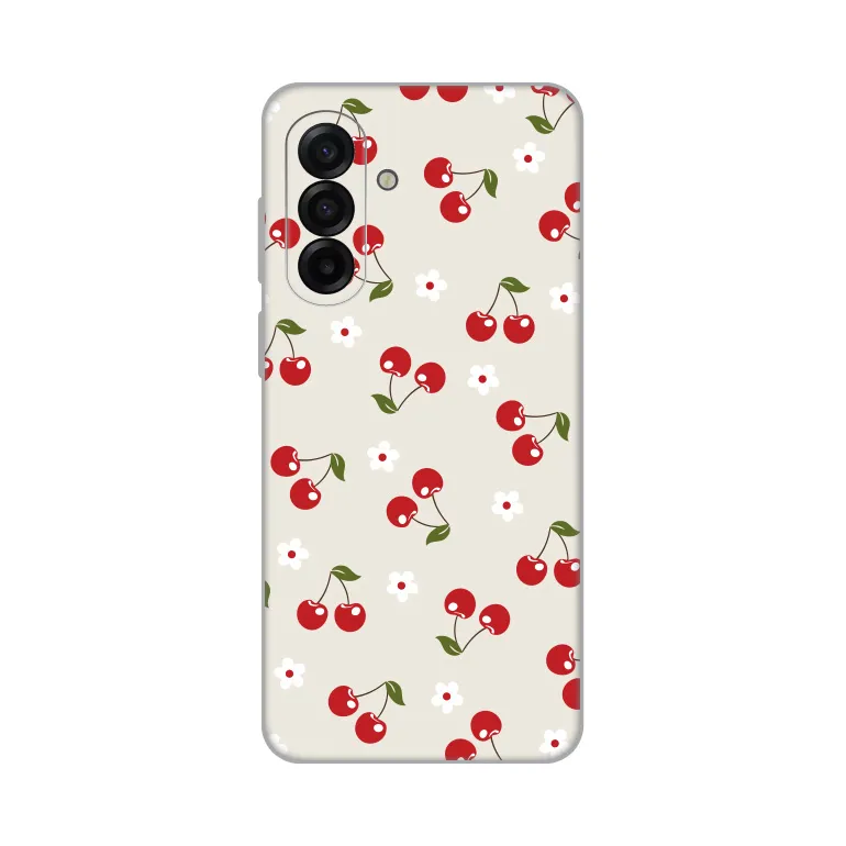 Maska Silikonska Print za Samsung A175F Galaxy A17 Cherry and Flowers