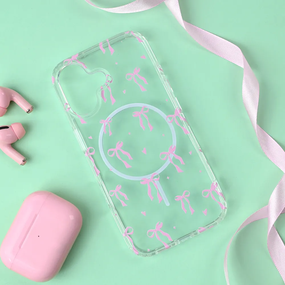 Maska Print Magsafe za iPhone 17 6.3 Cute Bow