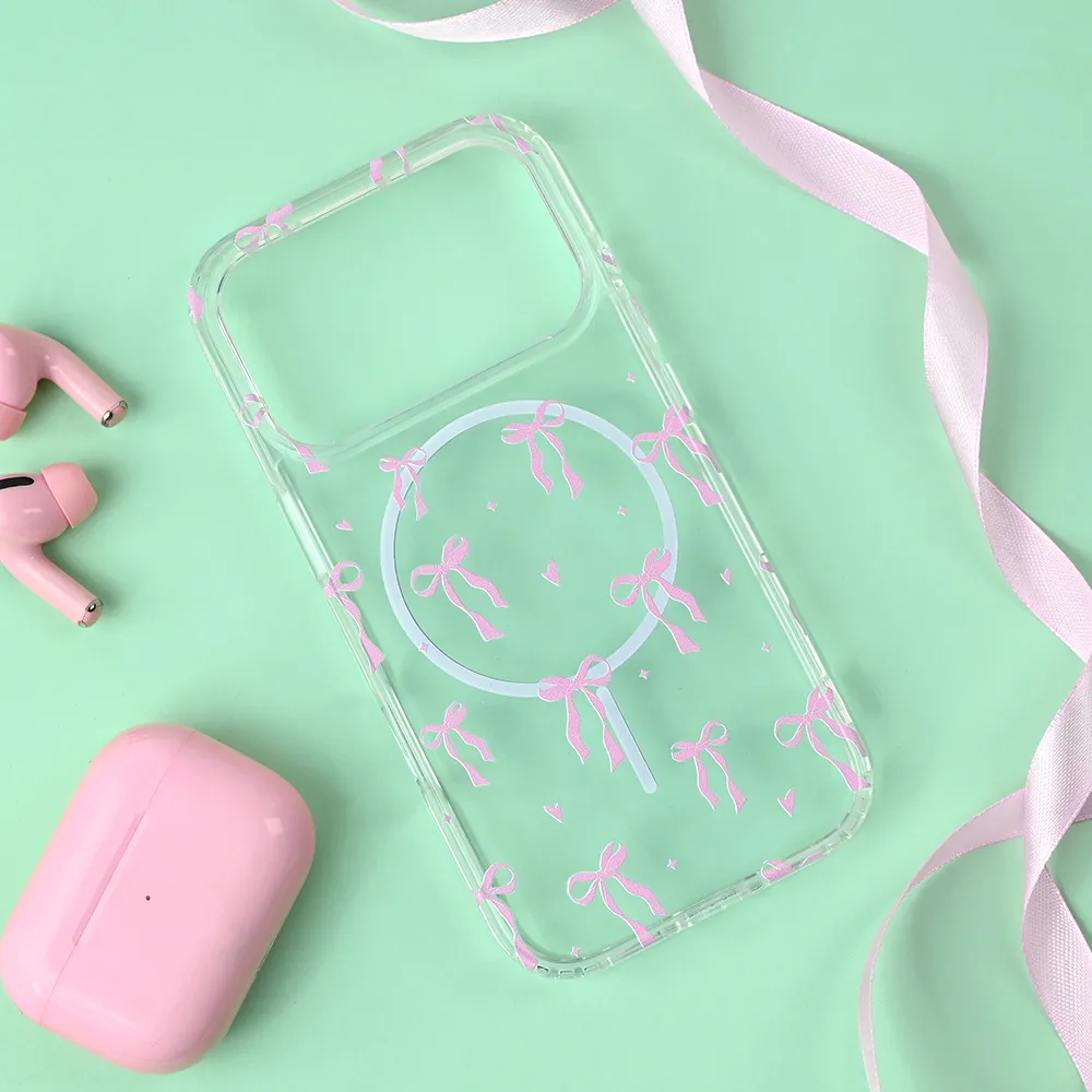 Maska Print Magsafe za iPhone 17 Pro 6.3 Cute Bow