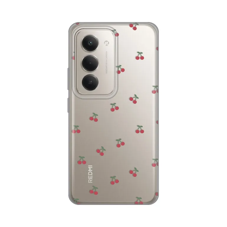 Maska Silikonska Print Skin za Xiaomi Redmi 15 4G Little Cherry