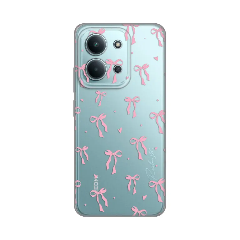 Maska Silikonska Print Skin za Xiaomi Redmi 15C 4G Cute Bow