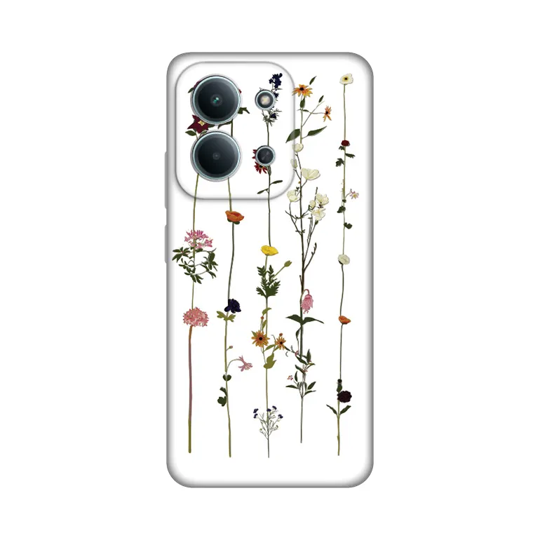 Maska Silikonska Print Skin za Xiaomi Redmi 15C 4G Flower