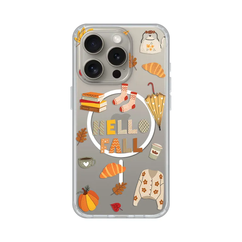 Maska Print Magsafe za iPhone 16 Pro 6.3 Hello Fall