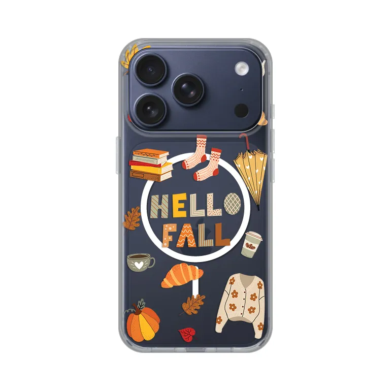 Maska Print Magsafe za iPhone 17 Pro/18 Pro 6.3 Hello Fall