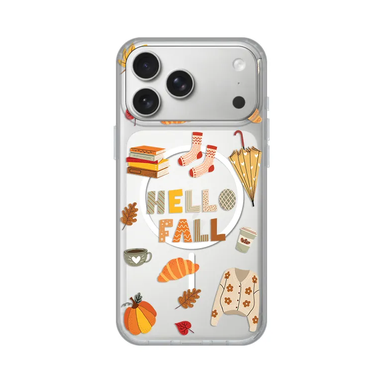Maska Print Magsafe za iPhone 17 Pro Max/18 Pro Max 6.9 Hello Fall