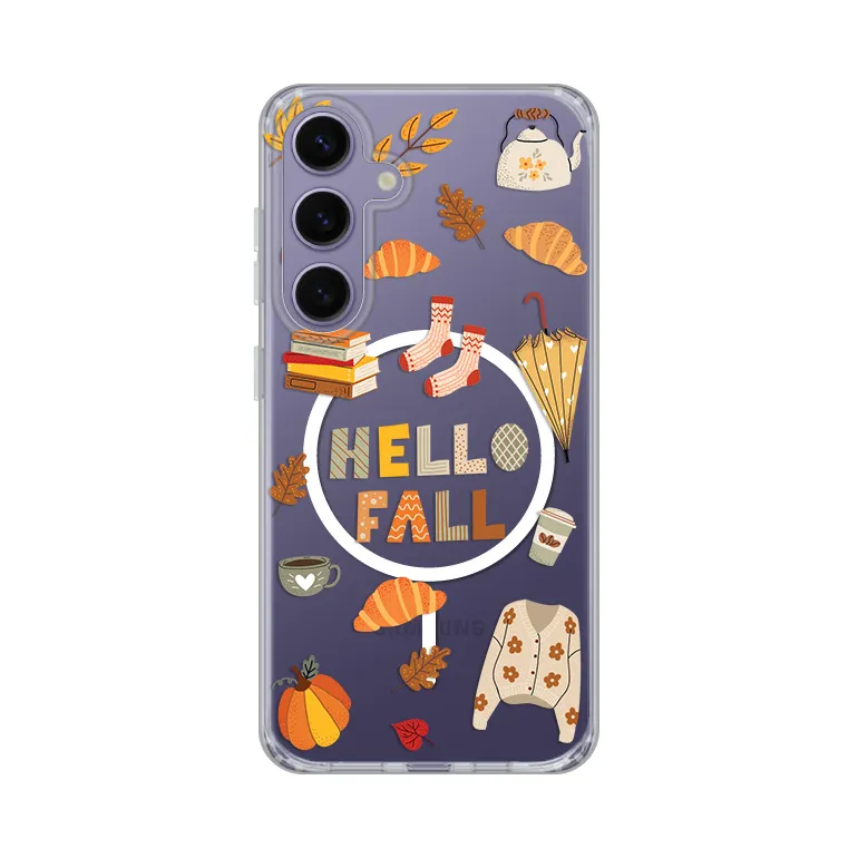 Maska Print Magsafe za Samsung S921B Galaxy S24 Hello Fall