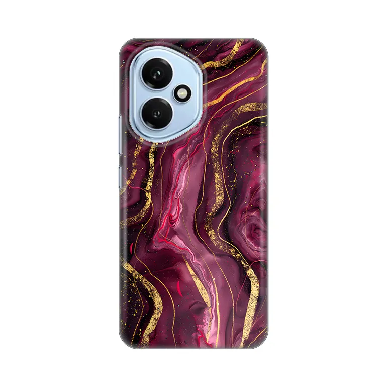 Maska Silikonska Print za Honor 400 Burgundy