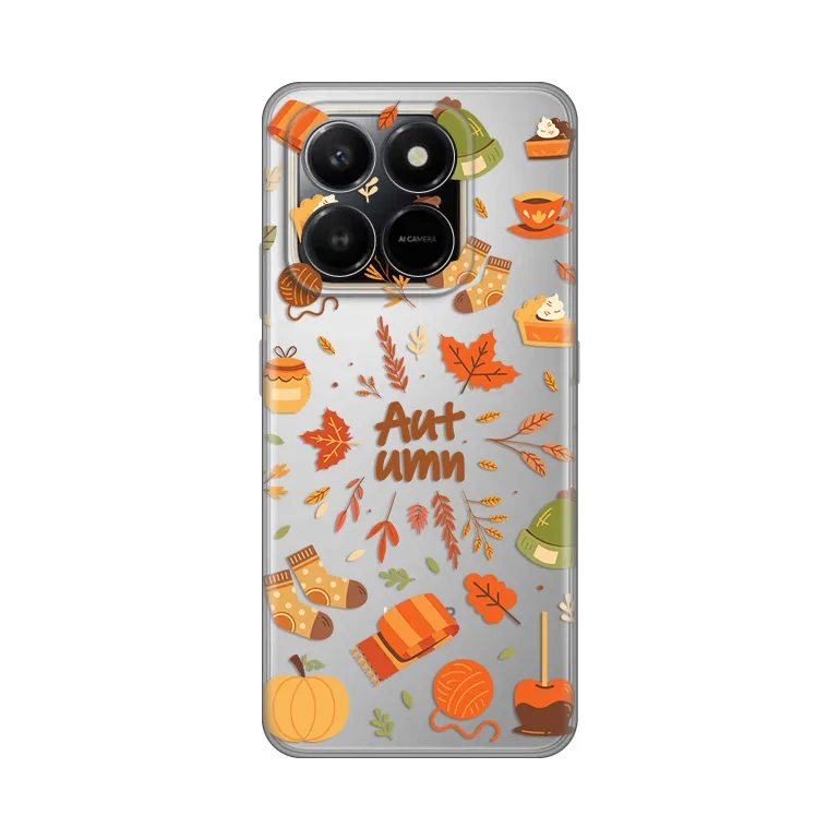 Maska Silikonska Print Skin za Honor X7d 4G/400 Smart 5G Autumn