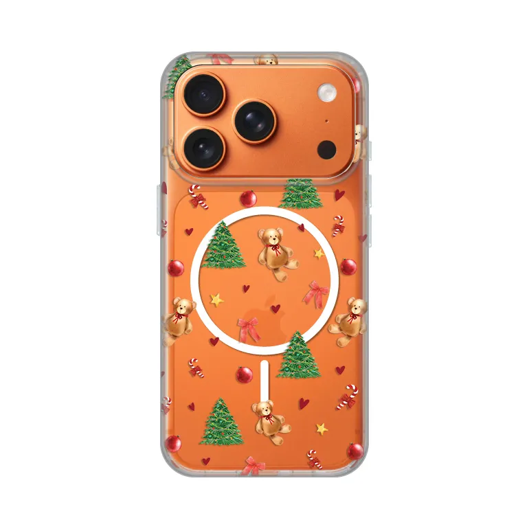 Maska Print Magsafe za iPhone 17 Pro 6.3 Merry Bear