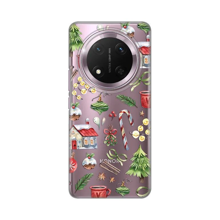 Maska Silikonska Print Skin za Honor Magic 7 Lite Winter Spirit