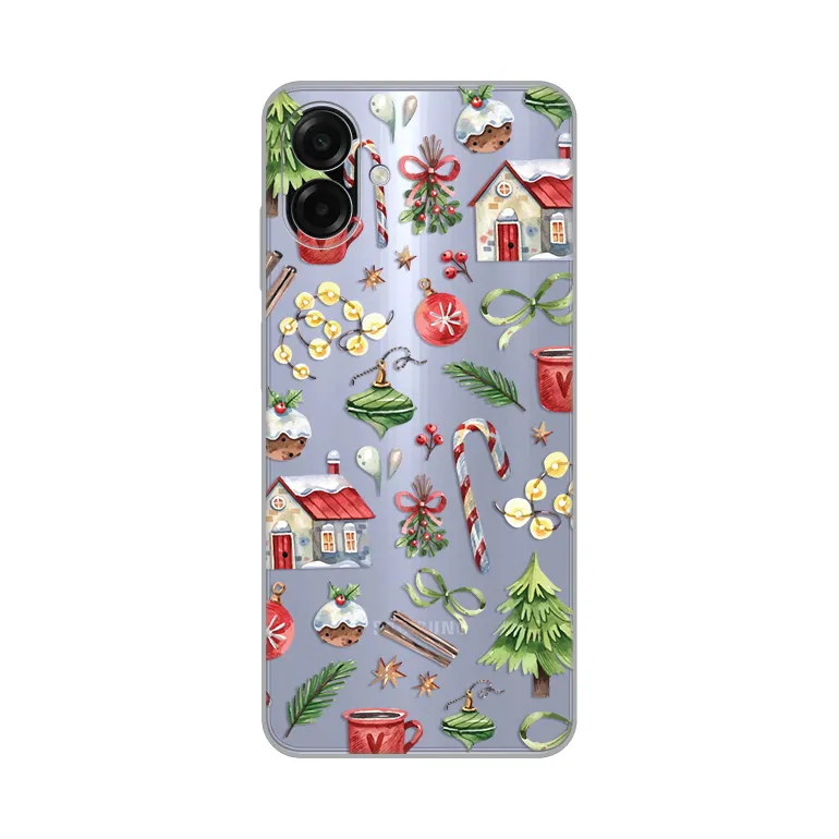 Maska Silikonska Print Skin za Samsung A075F Galaxy A07 Winter Spirit