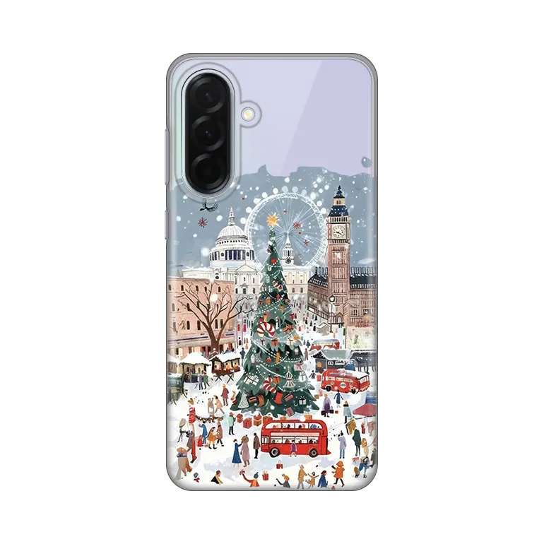 Maska Silikonska Print Skin za Samsung A366B Galaxy A36 5G Christmas Town