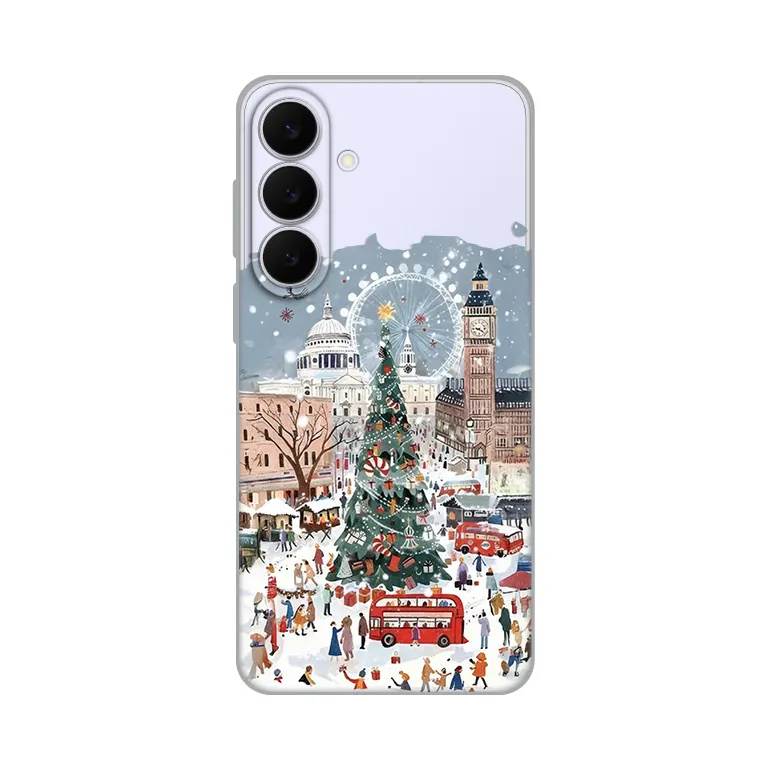 Maska Silikonska Print Skin za Samsung S731B Galaxy S25 Fe Christmas Town