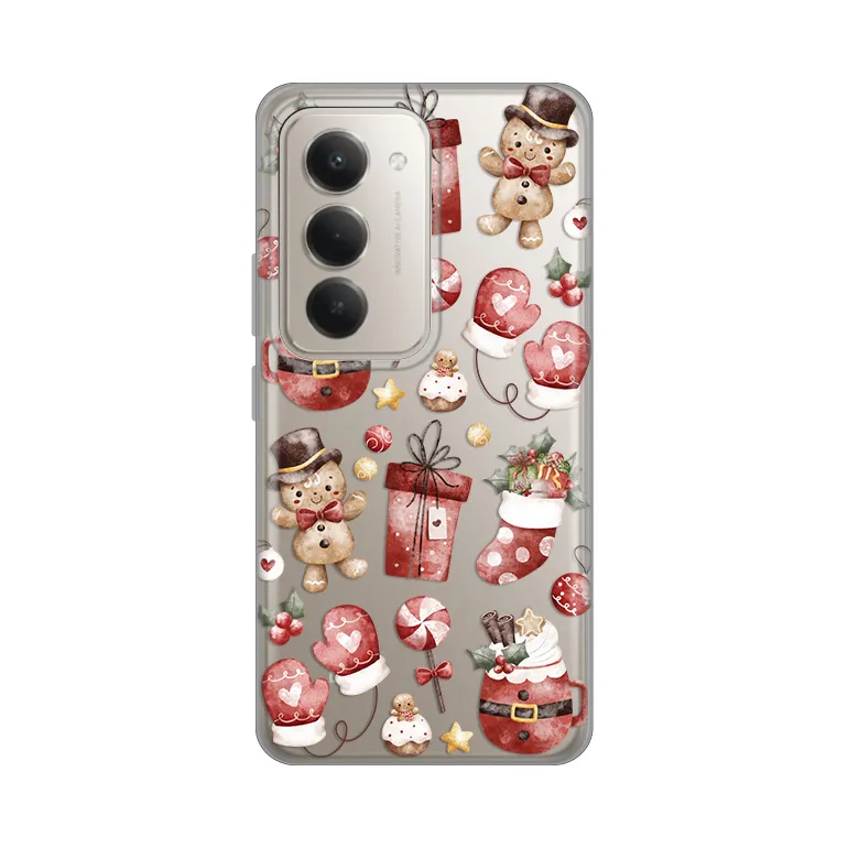 Maska Silikonska Print Skin za Xiaomi Redmi 15 4G Cozy Christmas
