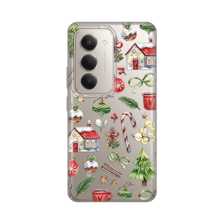 Maska Silikonska Print Skin za Xiaomi Redmi 15 4G Winter Spirit