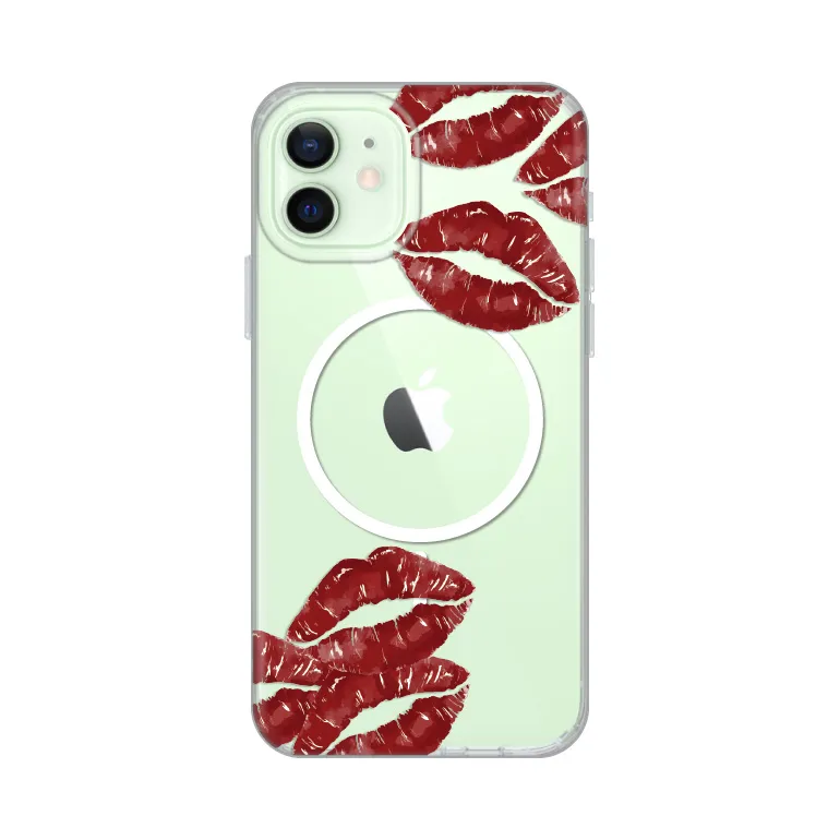 Maska Print Magsafe za iPhone 12/12 Pro 6.1 Kisses