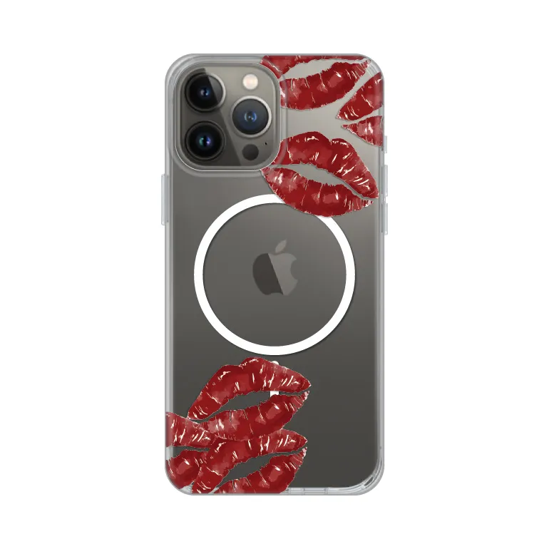 Maska Print Magsafe za iPhone 13 Pro Max 6.7 Kisses
