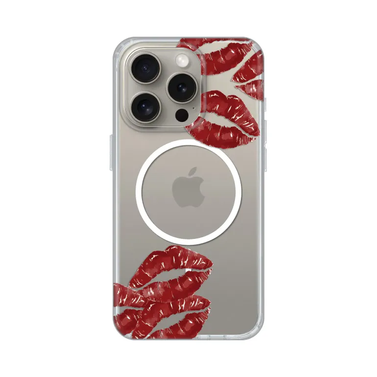Maska Print Magsafe za iPhone 15 Pro 6.1 Kisses