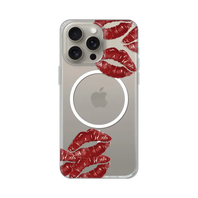 Maska Print Magsafe za iPhone 15 Pro Max 6.7 Kisses