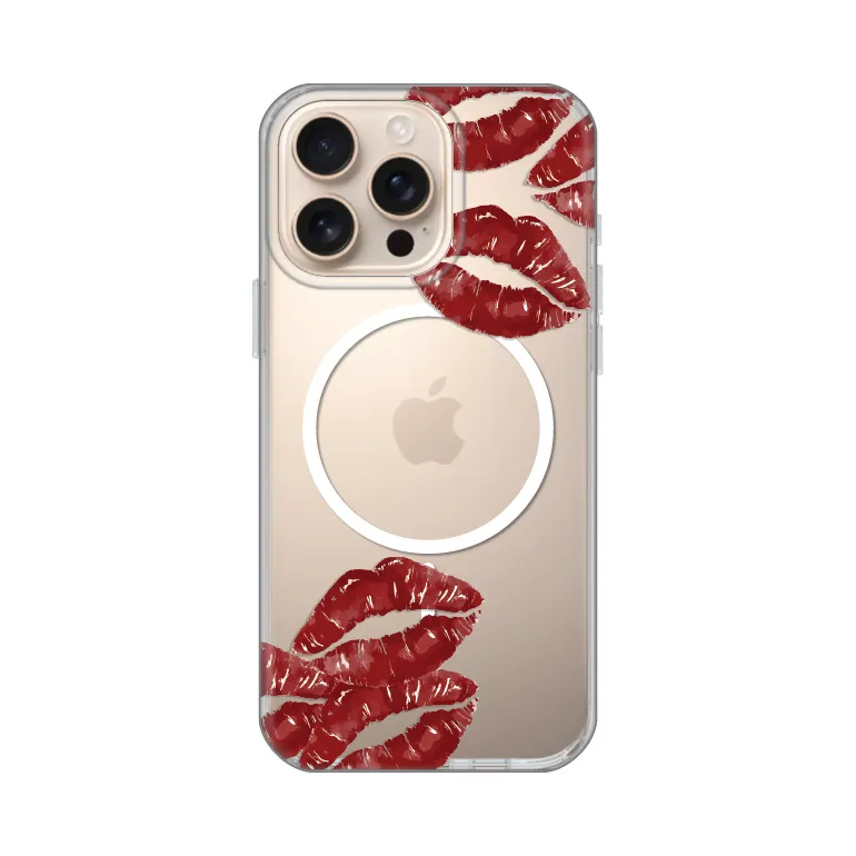 Maska Print Magsafe za iPhone 16 Pro Max 6.9 Kisses