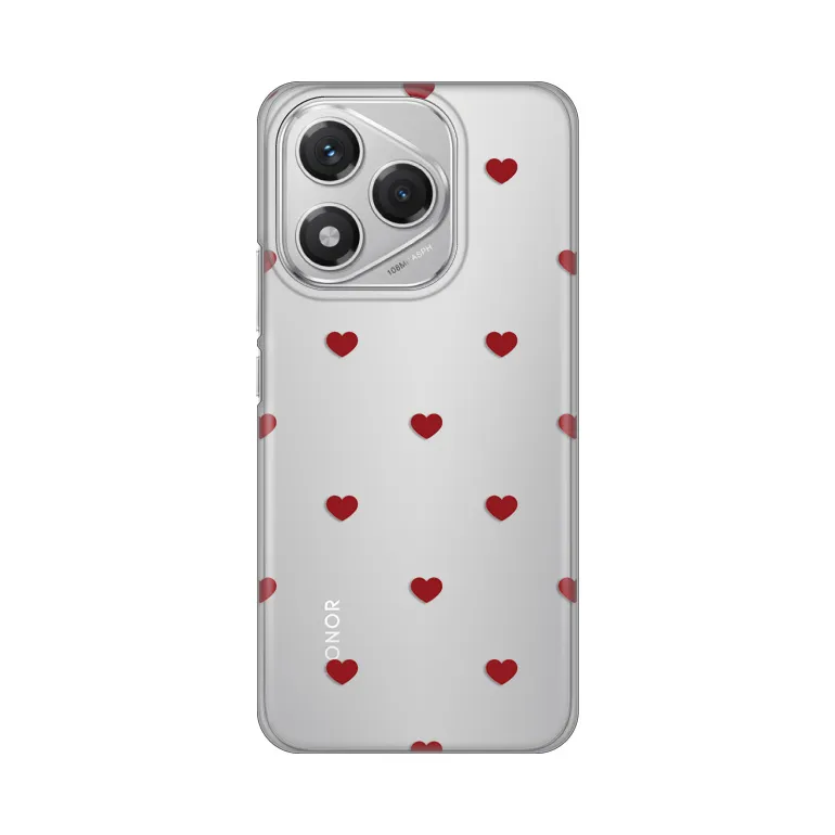 Maska Silikonska Print za Honor 400 Lite Red Hearts