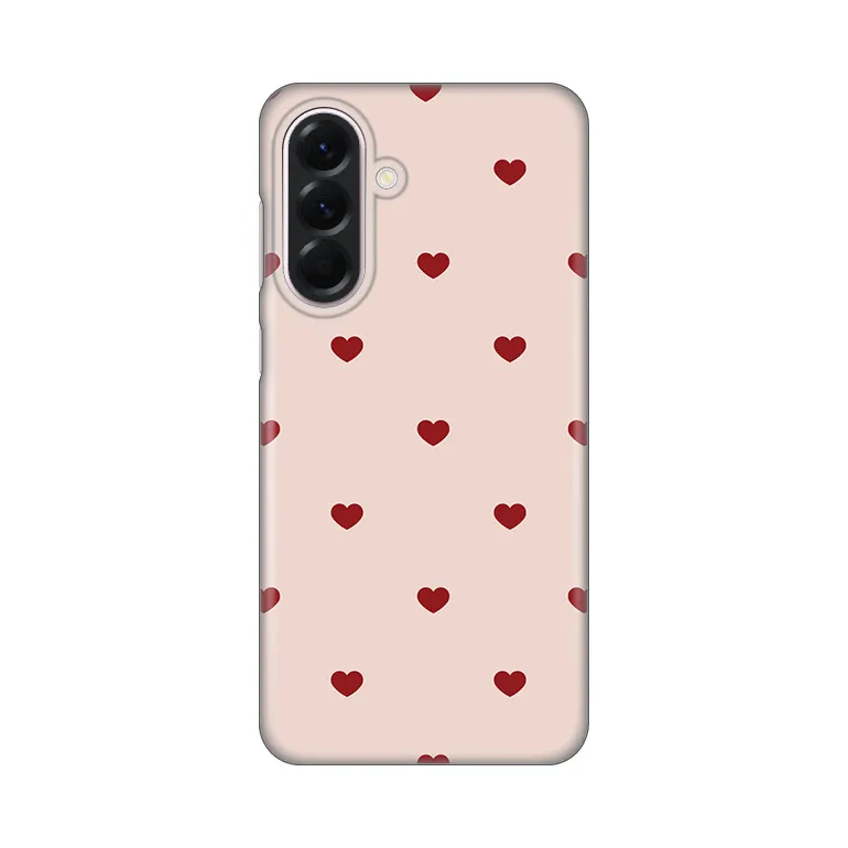 Maska Silikonska Print za Samsung A566B Galaxy A56 5G Beige Hearts