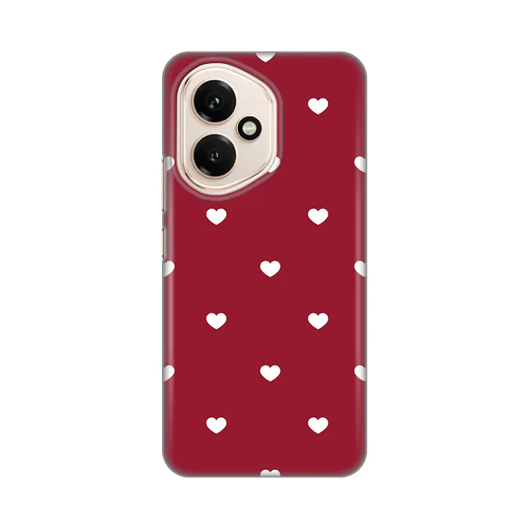 Maska Silikonska Print Skin za Honor 400 Burgundy Hearts