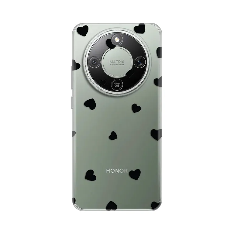 Maska Silikonska Print Skin za Honor Magic 8 Lite Hearts