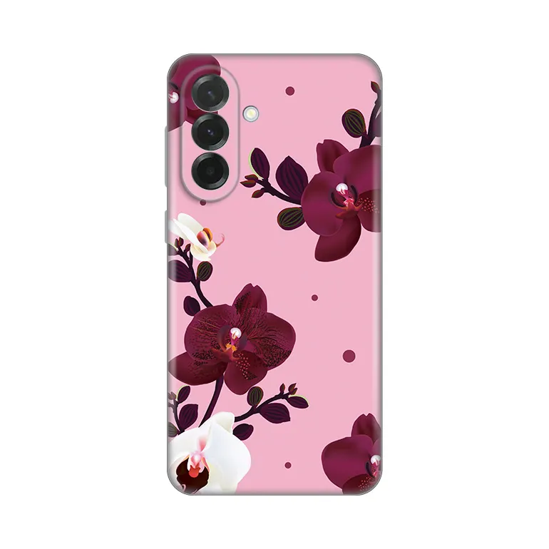 Maska Silikonska Print Skin za Samsung A376B Galaxy A37 5G Pink Orchid