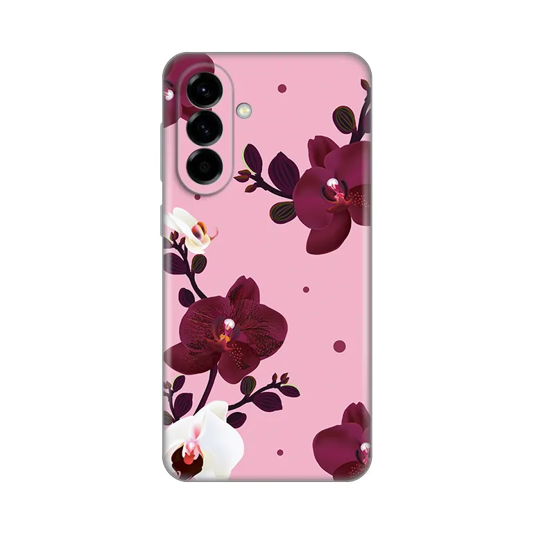 Maska Silikonska Print Skin za Samsung A576B Galaxy A57 5G Pink Orchid