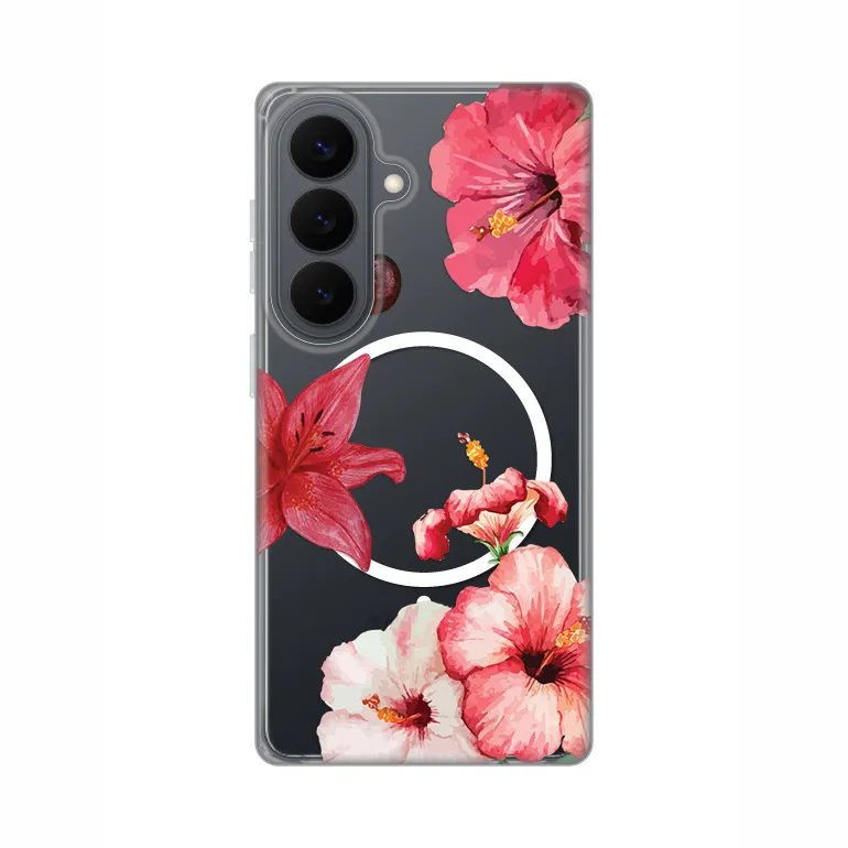 Maska Print Magsafe za Samsung S941B Galaxy S26 Hibiscus