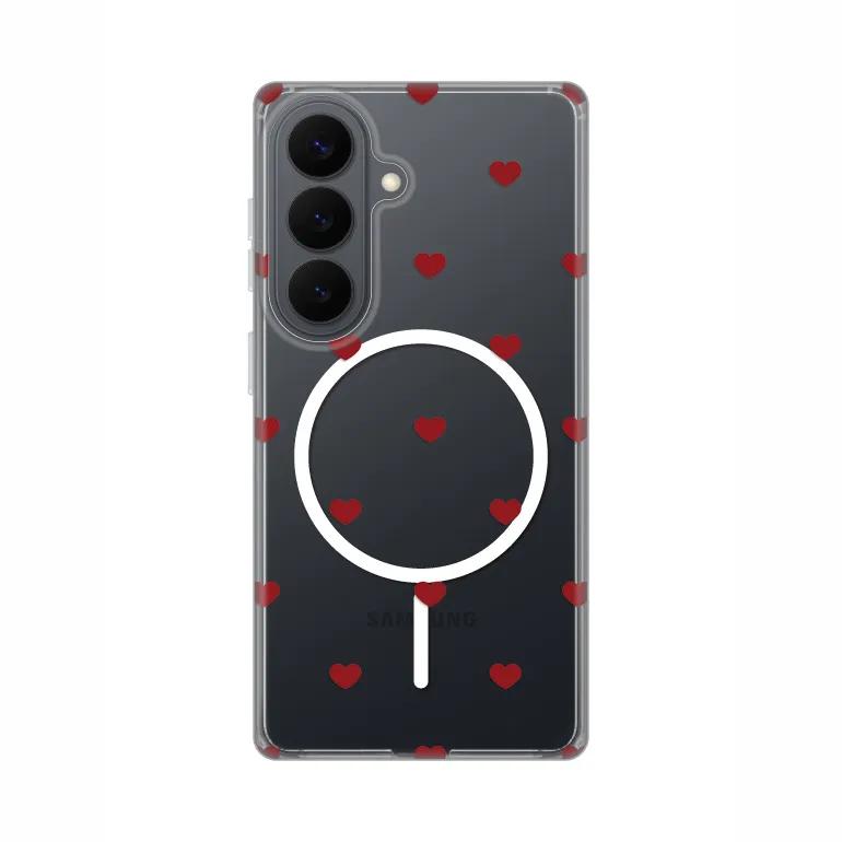 Maska Print Magsafe za Samsung S941B Galaxy S26 Red Hearts