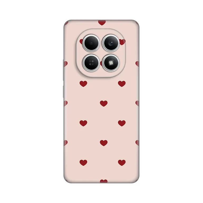 Maska Silikonska Print za Xiaomi Redmi Note 15 4G Beige Hearts