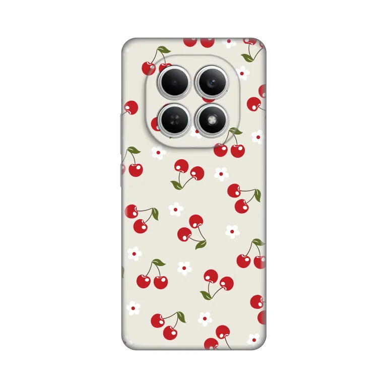 Maska Silikonska Print za Xiaomi Redmi Note 15 4G Cherry and Flowers