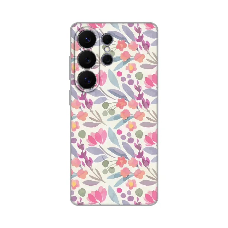 Maska Silikonska Print za Samsung S948B Galaxy S26 Ultra Watercolor Flowers