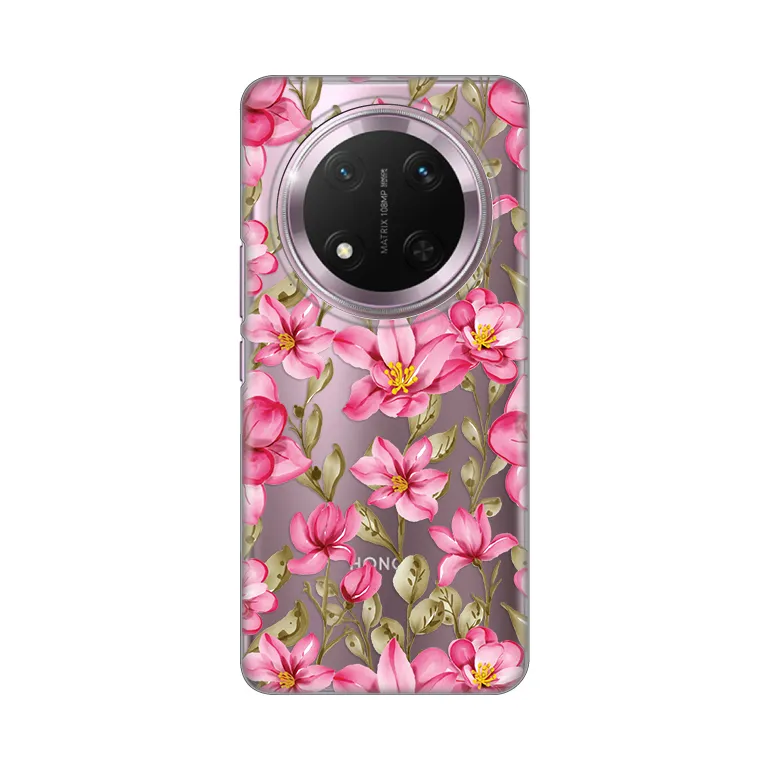 Maska Silikonska Print za Honor Magic 7 Lite Magnolia