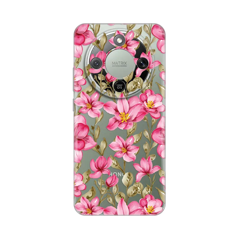 Maska Silikonska Print za Honor Magic 8 Lite Magnolia