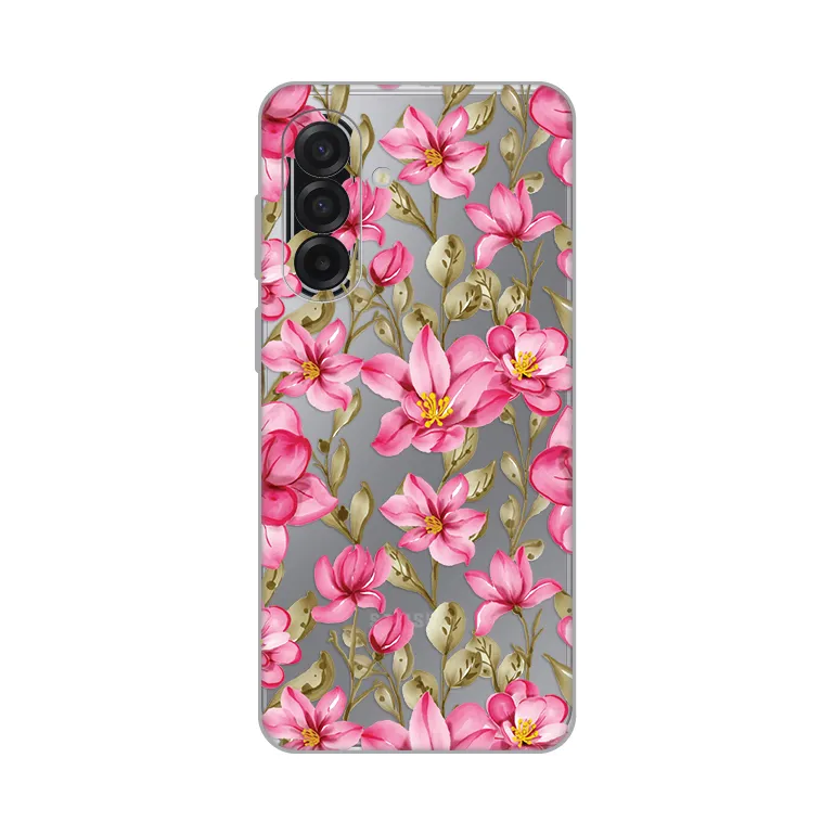 Maska Silikonska Print za Samsung A175F Galaxy A17 Magnolia